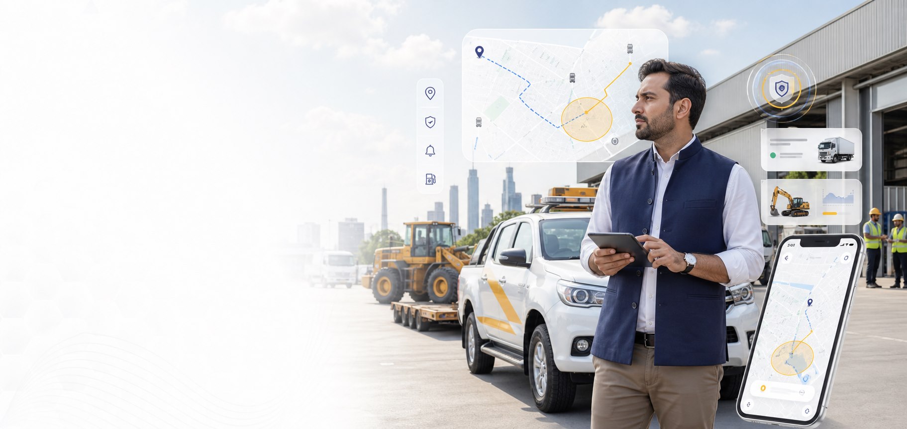 Connect field teams, mobile assets and operational alerts.