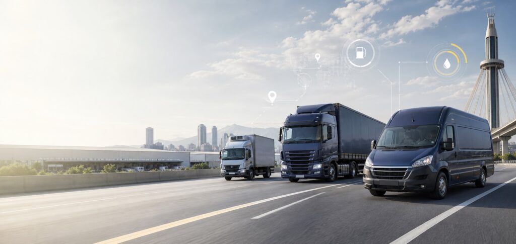 Bring fleet, fuel sensor and driver operations into one view.
